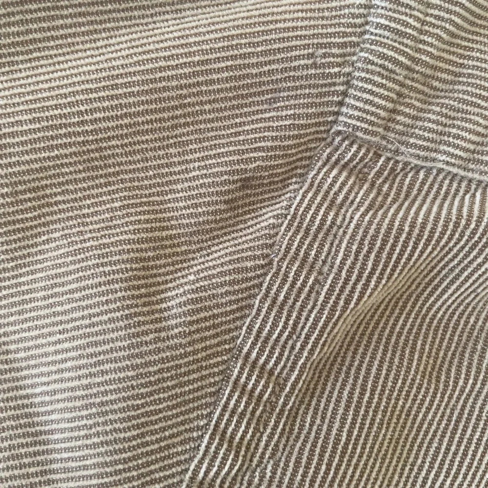 Vintage Banana Republic Men L Corduroy Shirt Button Long Sleeve‎ Tan Brown *READ